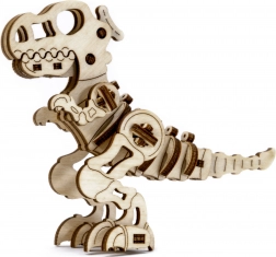 Drewniane puzzle 3D T‑Rex WOODEN CITY, 42 elementy