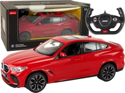 Auto zdalnie sterowane BMW X6 M 1:14 czerwone