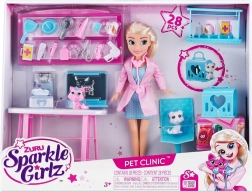 Lalka SPARKLE GIRLZ klinika weterynaryjna – duży zestaw do zabawy