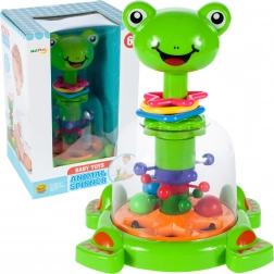 bączek żabka z kuleczkami