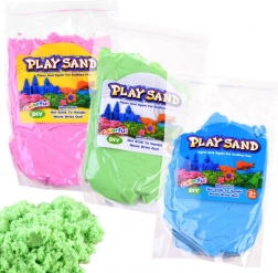 Magiczny piasek kinetyczny 250 g – kolorowy, nieklejący się i niewysychający