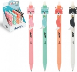 Wymazywalny długopis kulkowy z motywem lisów