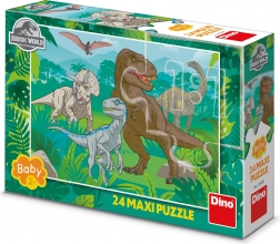 Dino Puzzle Jurassic World Maxi 24 elementy