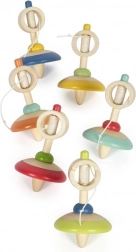 Drewniana kaczka z sznurkiem