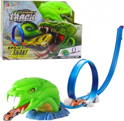 Autodrom z katapultem i pętlą – przeszkoda wąż