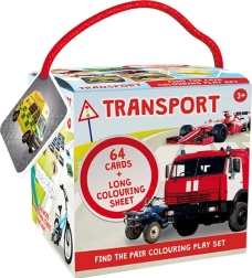 Memo w podróży z kolorowankami – Transport