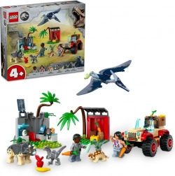 LEGO Jurassic World centrum ratunkowe dla małych dinozaurów