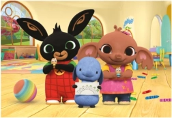 Dino puzzle Bing maluje 24 elementów