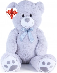 Rappa duży pluszowy miś 100 cm z kokardą i zawieszką