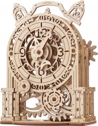 Ugears 3D drewniane mechaniczne puzzle dekoracyjny budzik