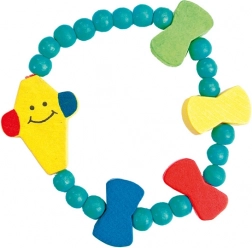 drewniana bransoletka smok