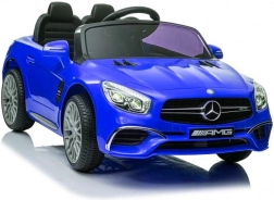 Dziecięcy elektryczny samochodzik Mercedes-AMG SL65 S, lakierowany niebieski