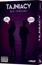 Tajniacy: Bez cenzury - zabawna gra karciana dla dorosłych