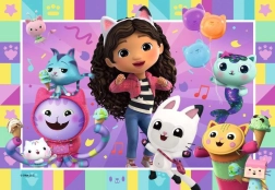 Ravensburger puzzle Gabinowy magiczny domek – kociątka 35 elementów