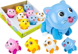 Nakręcany kotek dla dzieci, chodzi i merda ogonkiem