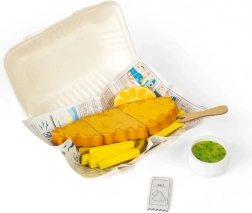 Drewniane zabawki Ryba i Frytki od Bigjigs Toys