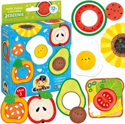 Moje puzzle z dziurką – jedzenie