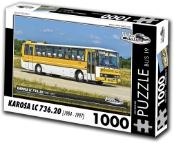 Puzzle Retro-auta Karosa LC 736.20 autobus 1000 elementów