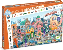 Puzzle obserwacyjne Djeco Miasto