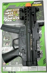 Karabin maszynowy z dźwiękiem i światłem