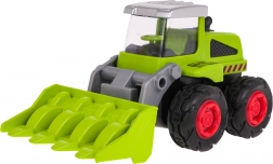 Metalowa dziecięca spycharka 1:55 z ruchomą przednią łyżką