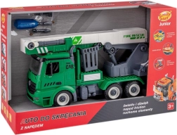 samochód do skręcania z wysuwnym koszem ratunkowym