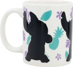 Ceramiczny kubek z zmieniającym się motywem Stitch