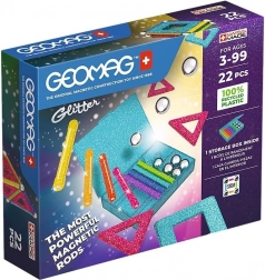 Geomag Glitter – magnetyczna konstrukcyjna zabawka 22 elementów