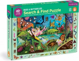 Puzzle Mudpuppy chrząszcze i motyle 64 elementy