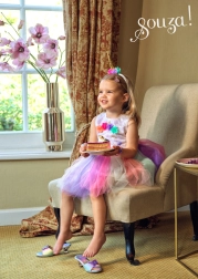 Opaska z kwiatami i rogiem jednorożca SOUZA!