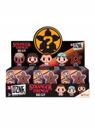 Stranger Things breloczki z postaciami – mix 5 motywów (display 24 szt.)