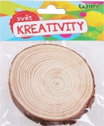 Drewniany krążek 9–10 × 1 cm