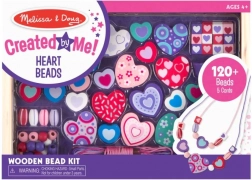 Kreatywny zestaw koralików Serduszka - Melissa & Doug