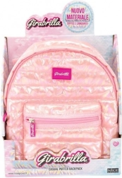 Plecak Girabrilla jasnoróżowy 22 cm