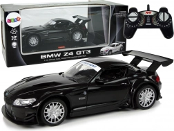 RC auto BMW Z4 GT3 1:18 czarne ze światłami 2.4 GHz