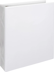 Segregator katalogowy A4 z pierścieniami D 55 mm, biały