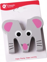 Drewniana litera M od Classic World