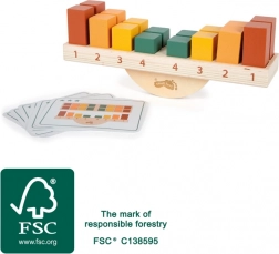 Montessori gra równoważna z drewna SMALL FOOT