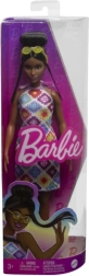 barbie fashionistas lalka w kolorowej sukience