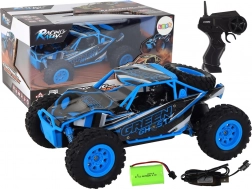 RC terenowe auto 1:24 niebieskie 4WD