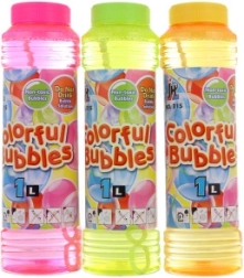 Bańki mydlane Colorful Bubbles 1 l – mieszanka kolorów