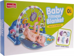 Interaktywna mata do zabawy dla niemowląt z pianinkiem i akcesoriami