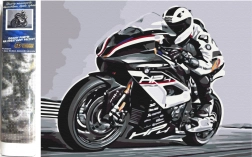 Malowanie diamentowe NORIMPEX – motocykl szosowy 30 × 40 cm
