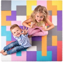 Piankowe puzzle podłogowe TETRIS PLASTICA 120 × 120 cm