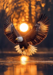 Puzzle Nasłonecznione Skrzydła 1000 elementów