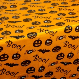 Halloweenowy flanelowy obrus 132 × 178 cm