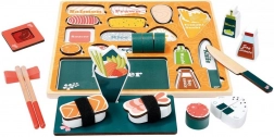Drewniane 3D puzzle Sushi bar od Bino