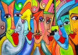 Puzzle Twarze Życia 1000 elementów