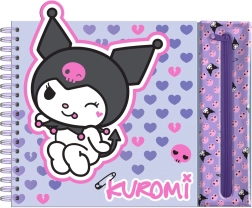 Zestaw kreatywny Kuromi Hello Kitty z kredkami