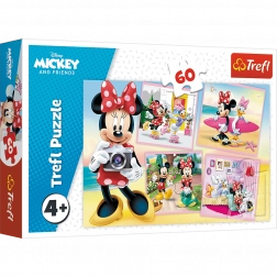 puzzle 60 elementów disney minnie – urocza minnie